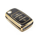 Nouveau couvercle Nano de haute qualité pour clé télécommande Changan, 3 boutons, couleur noire, CA-B11J | Clés des Émirats -| thumbnail