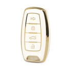 Nano – couvercle de haute qualité pour clé télécommande Great Wall, 4 boutons, couleur blanche, GW-B11J4