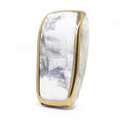 Нано-мраморный чехол для дистанционного ключа Benz 3B, белый Benz-B12J3 | МК3 -| thumbnail