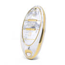 Nano couvercle en marbre de haute qualité pour clé télécommande Bestunt, 3 boutons, couleur blanche BT-A12J