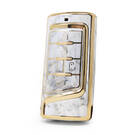 Nano couvercle en marbre de haute qualité pour clé télécommande Trumpchi, 5 boutons, couleur blanche, CQ-A12J