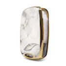 Couvercle en marbre Nano Clé télécommande rabattable Dongfeng 3B Blanc DF-E12J | MK3 -| thumbnail