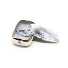 New Aftermarket Nano High Quality Marble Cover For Dongfeng Remote Key 3 Buttons White Color DF-F12J | Emirates Keys -| thumbnail
