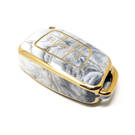 Couvercle en marbre Nano de haute qualité pour clé télécommande Dongfeng, 3 boutons, couleur blanche, DF-G12J | Clés des Émirats -| thumbnail