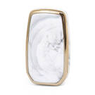 Cubierta Nano Marble para llave remota Toyota 2B blanca TYT-A12J2H | MK3 -| thumbnail