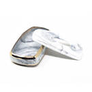 New Aftermarket Nano High Quality Marble Cover For Ford Remote Key 3 Buttons White Color Ford-B12J3 | Emirates Keys -| thumbnail