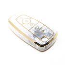 Novo aftermarket nano capa de mármore de alta qualidade para chave remota ford 5 botões cor branca Ford-B12J5 Chaves dos Emirados -| thumbnail