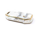 Новый Aftermarket Nano Высококачественный Мраморный Чехол Для Дистанционного Ключа Kia 3 Кнопки Белый Цвет KIA-C12J3 | Ключи Эмирейтс -| thumbnail