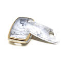 New Aftermarket Nano High Quality Marble Cover For Kia Remote Key 4 Buttons White Color KIA-D12J4A | Emirates Keys -| thumbnail