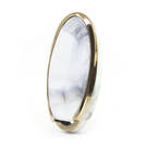 Cover Nano Marble per chiave telecomando Nissan 3B bianca NS-A12J3B | MK3 -| thumbnail