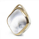 Couvercle en marbre Nano pour clé télécommande Wuling 3B blanc WL-E12J | MK3 -| thumbnail