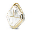 Nano couvercle en marbre de haute qualité pour clé télécommande Wuling, 3 boutons, couleur blanche, WL-E12J