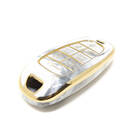 Nueva cubierta de mármol Nano de alta calidad del mercado de accesorios para llave remota Hyundai 8 botones Color blanco HY-H12J8 | Cayos de los Emiratos -| thumbnail