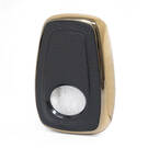 Housse en cuir Nano pour clé télécommande TATA 4B noire TATA-A13J | MK3 -| thumbnail