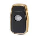 Funda de cuero Nano Gold para Toyota Key 2B negro TYT-B13J2 | MK3 -| thumbnail