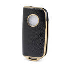 Housse en cuir Nano Gold pour Foton Flip Key 2B noir FT-A13J | MK3 -| thumbnail