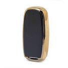 Cover in pelle Nano Gold per Venucia Key 3B Nera VNC-A13J | MK3 -| thumbnail