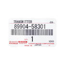 Nuevo Toyota Alphard 2009-2012 Genuine Smart Remote Key 5 Botones 433MHz Número de pieza OEM: 89904-58301 / 8990458301 - FCC ID: BK1EW | Claves de los Emiratos -| thumbnail