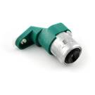 Cerradura de puerta nueva de repuesto para Renault Kangoo, color verde | Emirates Keys -| thumbnail