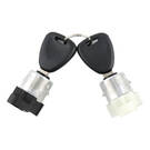 Fechadura de porta Renault Kangoo - Branca e Preta