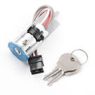 Renault 4, 6, 12 Cerradura de encendido 4 pines - 7701348151 / 7701013237