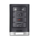 Cadillac 2012 Smart Remote Key Shell 5 pulsanti con lama laser