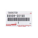 Llave remota inteligente original/OEM nueva Toyota Crown 2023 con 3+1 botones, 315 MHz Número de pieza OEM: 8990H-30190/8990H-30191 - ID de la FCC: HYQ14FBX | Emirates Keys -| thumbnail