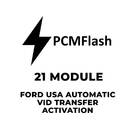 PCMflash - Attivazione trasferimento VID automatico Ford USA a 21 moduli