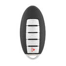 Nissan Altima 2019-2023 Smart Remote Key Shell 4+1 Buttons Sedan Trunk With Light