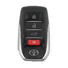 Llave remota inteligente original Toyota Land Cruiser GR 2022-2024 3+1 botones 433,58/434,42 MHz 8990H-60401 / 8990H-60421