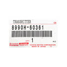 New Toyota Land Cruiser GR 2022-2023 Genuine / OEM Smart Remote Key 3 Buttons 314.1/312.51MHz OEM Part Number: 8990H-60361 , 8990H-60361 | Emirates Keys -| thumbnail