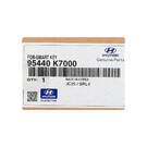 Nuevo Hyundai I10 2023 Llave remota inteligente genuina / OEM 3 botones 433MHz Número de pieza OEM: 95440-K7000, 95440K7000 | Cayos de los Emiratos -| thumbnail