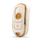 Nano High Quality Cover For Buick Remote Key 3 Button White Color BK-A11J4B
