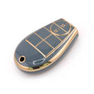 غطاء نانو عالي الجودة جديد من سوق ما بعد البيع لمفتاح ريموت دودج مكون من زرين باللون الرمادي Dodge-A11J2 | مفاتيح الإمارات -| thumbnail