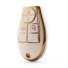 Capa Nano de Alta Qualidade para Chave Remota Dodge 4 Botões Cor Branca Dodge-A11J4A