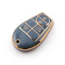 Nova capa de reposição Nano de alta qualidade para chave remota Dodge 4 botões cor cinza Dodge-A11J4B | Chaves Emirates -| thumbnail