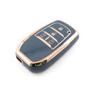 Новый высококачественный чехол для дистанционного ключа Toyota Nano с 4 кнопками, серый цвет TYT-A11J4BH | Emirates Keys -| thumbnail
