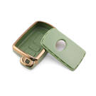 New Aftermarket Nano High Quality Cover For Toyota Remote Key 3 Button Green Color TYT-D11J3A | Emirates Keys -| thumbnail