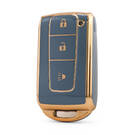 Funda nano de alta calidad para llave remota Toyota de 3 botones, color gris TYT-M11J3A