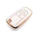 New Aftermarket Nano High Quality Cover For Ford Remote Key 3 Button White Color Ford-B11J3B | Emirates Keys -| thumbnail