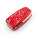 New Aftermarket Nano High Quality Cover For Ford Remote Key 4 Button Red Color Ford-B11J4B | Emirates Keys -| thumbnail