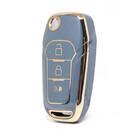 Nano High Quality Cover For Ford Remote Key 3 Button Gray Color Ford-F11J3B
