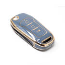 New Aftermarket Nano High Quality Cover For Ford Remote Key 3 Button Gray Color Ford-F11J3B | Emirates Keys -| thumbnail