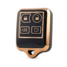 Nano High Quality Cover For Ford Remote Key 4 Button Black Color Ford-M11J4