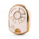 Nano High Quality Cover For Ford Remote Key 3 Button White Color Ford-K11J3