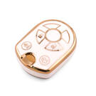 New Aftermarket Nano High Quality Cover For Ford Remote Key 4 Button White Color Ford-K11J4 | Emirates Keys -| thumbnail