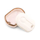 New Aftermarket Nano High Quality Cover For Ford Remote Key 4 Button White Color Ford-K11J4 | Emirates Keys -| thumbnail