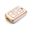 Nuova cover aftermarket nano di alta qualità per chiave remota Jeep 6 pulsanti colore bianco Jeep-E11J6 | Emirates Keys -| thumbnail