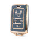 Copertura di alta qualità nano per chiave remota Jeep 6 pulsanti colore grigio Jeep-E11J6