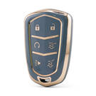 Cadillac Uzaktan Anahtar 6 Düğme Gri Renkli Nano Yüksek Kaliteli Kapak CDLC-A11J6